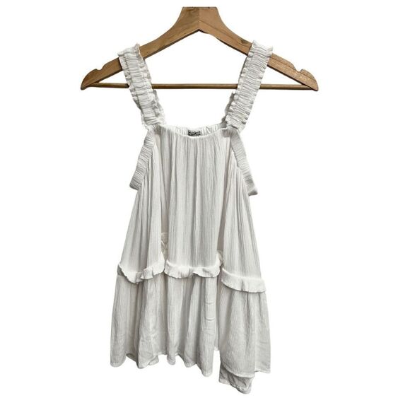 ⭐️ Habitual Kid Babydoll Top White NEW - Picture 1 of 7